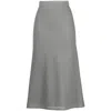 Thom Browne Fresco Midirock In Grey