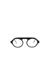 Thom Browne Round-frame Acetate Optical Frames In Black
