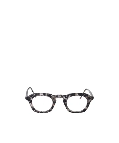 Thom Browne Full Frame Plain Mirror In Black