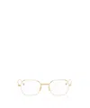 Thom Browne Full Frame Plain Mirror In Gold