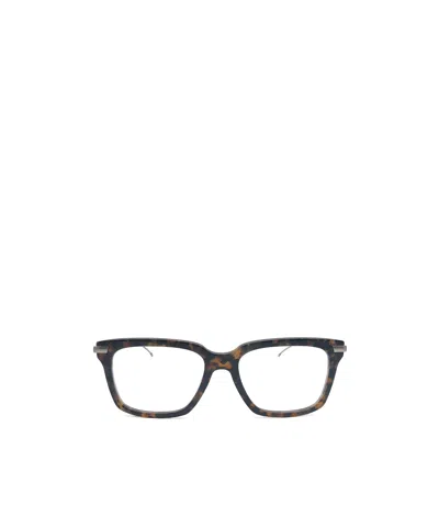 Thom Browne Full Frame Printed Flat Mirror In Black