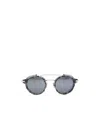 Thom Browne 804a Sunglasses In Gray