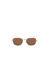 Thom Browne Full Frame Sunglasses In Brown