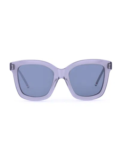 Thom Browne Full Frame Sunglasses In Blue