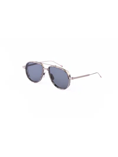 Thom Browne Full Frame Sunglasses In Blue