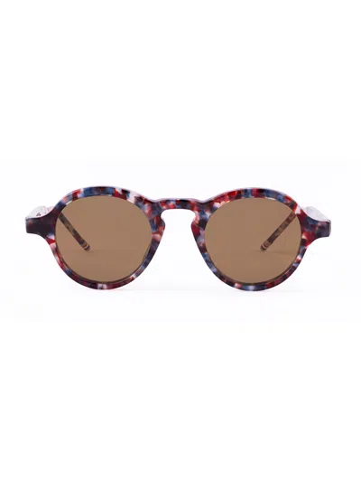 Thom Browne Full Frame Sunglasses In Brown