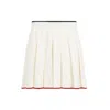 Thom Browne Full Needle Stitch Mini Pleated Skirt