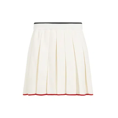 THOM BROWNE THOM BROWNE FULL NEEDLE STITCH MINI PLEATED SKIRT