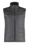 Thom Browne 4-bar Stripe Padded Gilet In Gray