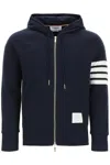 Thom Browne 4-bar Zip-up Hoodie