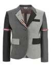 Thom Browne Mix And Match Patch Pocket Blazer In Gray