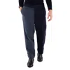 Thom Browne Fun-mix Shetland Low Rise Backstrap Trouser In Blue
