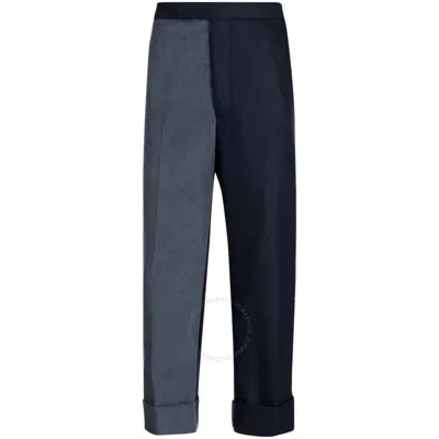 THOM BROWNE THOM BROWNE FUN-MIX SHETLAND LOW RISE BACKSTRAP TROUSER