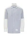 Thom Browne Patchwork Shirt In White