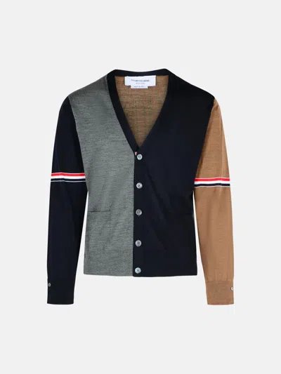 Thom Browne Fun' Multicolor Virgin Wool Cardigan