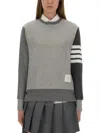 Thom Browne Funmix Classic Loopback 4-bar Sweatshirt