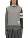 Thom Browne Funmix Classic Loopback 4-bar Sweatshirt