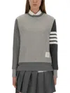 Thom Browne Funmix Classic Loopback 4-bar Sweatshirt