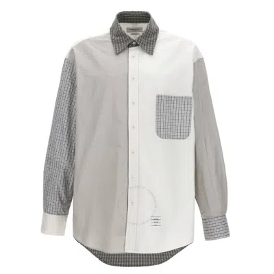 THOM BROWNE THOM BROWNE FUNMIX OVERSIZED LONG SLEEVE SHIRT