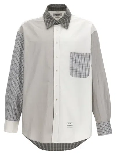 THOM BROWNE FUNMIX SHIRT, BLOUSE