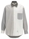 Thom Browne 'funmix Shirt Featuring Multi-pattern Design' In Multi