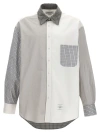 Thom Browne 'funmix Shirt Featuring Multi-pattern Design' In Multicolor
