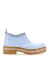 Thom Browne Molded Rubber Garden Boot In Blue