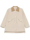 Thom Browne Gardening Coat In Nude