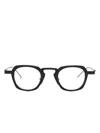 Thom Browne Geometric-frame Glasses In Grau