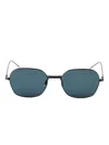 Thom Browne Geometric Frame Sunglasses In Blue