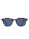 Thom Browne Geometric-frame Sunglasses In Gray