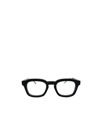 Thom Browne Geometrically Framed Flat Mirror In Black