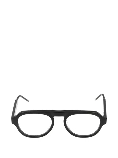 Thom Browne Geometric-frame Glasses In Black