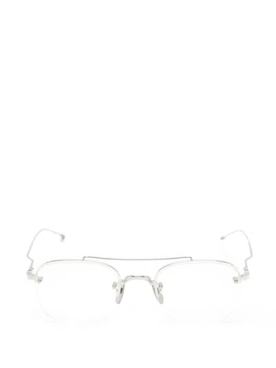 Thom Browne Geometric-frame Glasses In Transparent