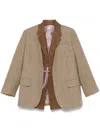 Thom Browne Ginclub Check Waistcoat And Blazer Set
