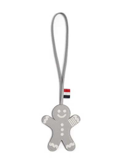 Thom Browne Gingerbread Charm In Grey