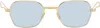 Thom Browne Gold Titanium Sunglasses In Gold