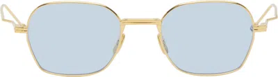 Thom Browne Gold Titanium Sunglasses