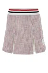 Thom Browne Mini Box Pleated Skirt