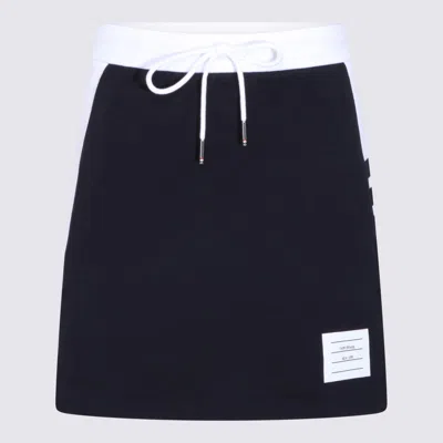 Thom Browne Skirts Blue And Green In Black