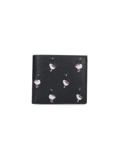 Thom Browne "goose" Bi-fold Wallet Black
