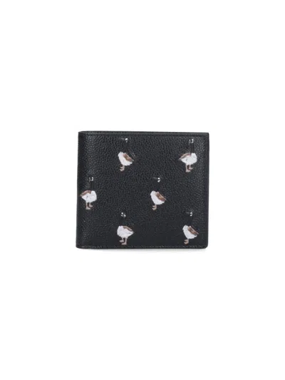 Thom Browne Goose" Bi-fold Wallet Black