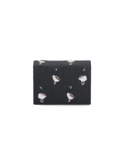 Thom Browne Goose Bi-fold Wallet – Black