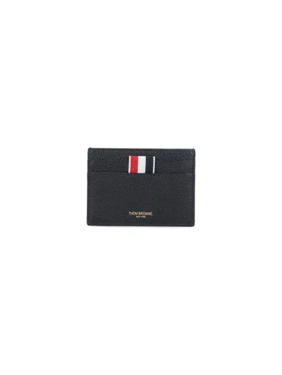 Thom Browne Goose Card Holder In Black