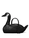Thom Browne Goose-motif Tote Bag In Black