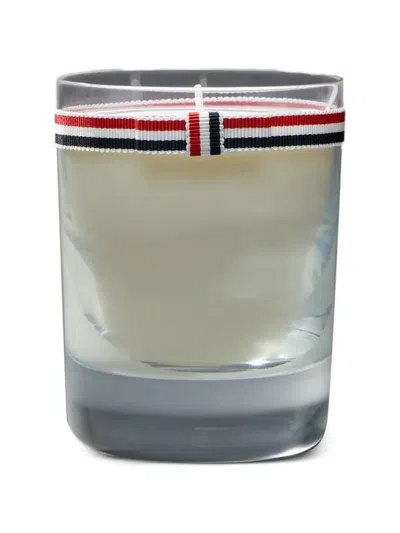 Thom Browne Grapefruit Baccarat Ribbon Candle In Transparent