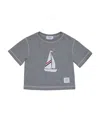 Thom Browne Graphic-print T-shirt In Gray