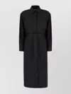 Thom Browne Graphite Silk Blend Dress