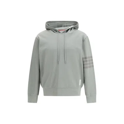 Thom Browne Gray Cotton Sweatshirt In Green