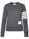 Thom Browne Crewneck Sweatshirt In Gray